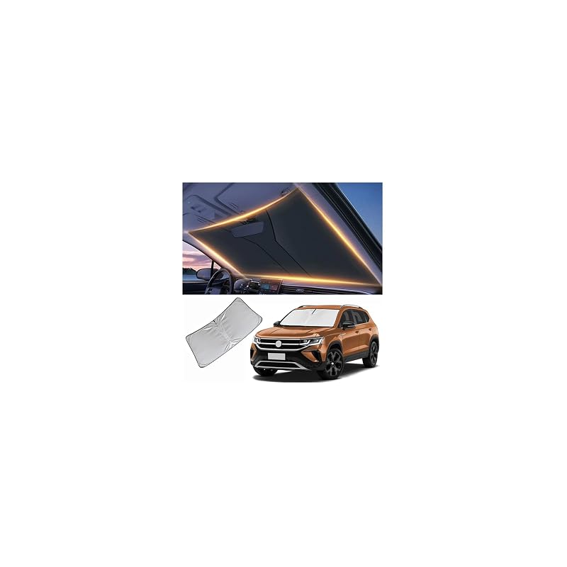 Protetor Solar para Para-brisa Volkswagen Taos 2010–2026 com Encaixe Específico LZYYQX