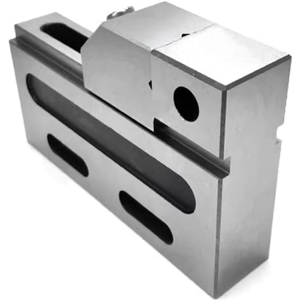 CNC A Filo EDM Alta Precisione Morsa, 2 Pollici Strumento di Serraggio con Apertura A Ganasce 0-50 Mm Ganascia Scorrevole 1.5Kg Design Fisso Serraggio Morsa Apparecchiature