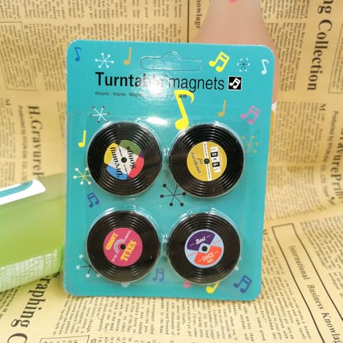 4 imanes decorativos para refrigerador miniatura 4