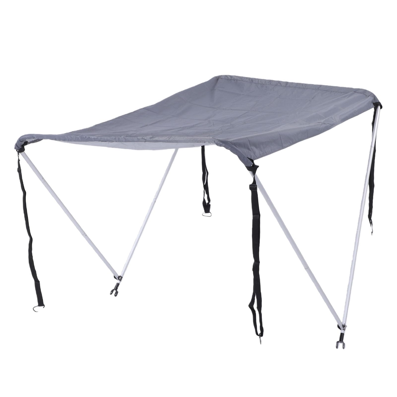 Cocoarm Tendalino per Barca, Tendalino per Kayak Oxford 210D 160 X 120 X 110 Cm, Copertura Superiore Impermeabile con Telaio in Lega di Alluminio, Cinghie Regolabili per Barca Pieghevole in Canoa