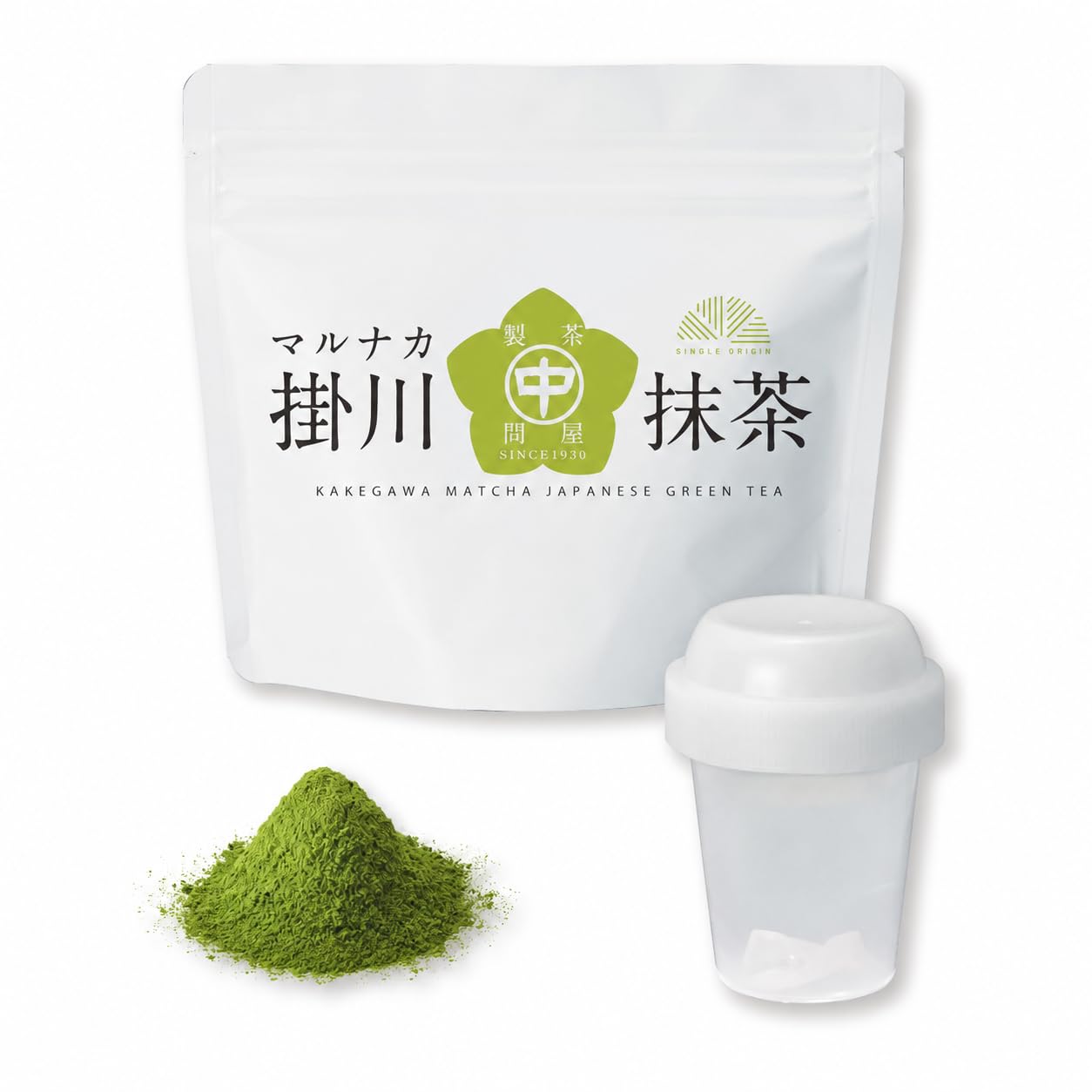 Amazon.co.jp: 茶処掛川の中村香緑園 『マルナカ掛川抹茶&シェイカー