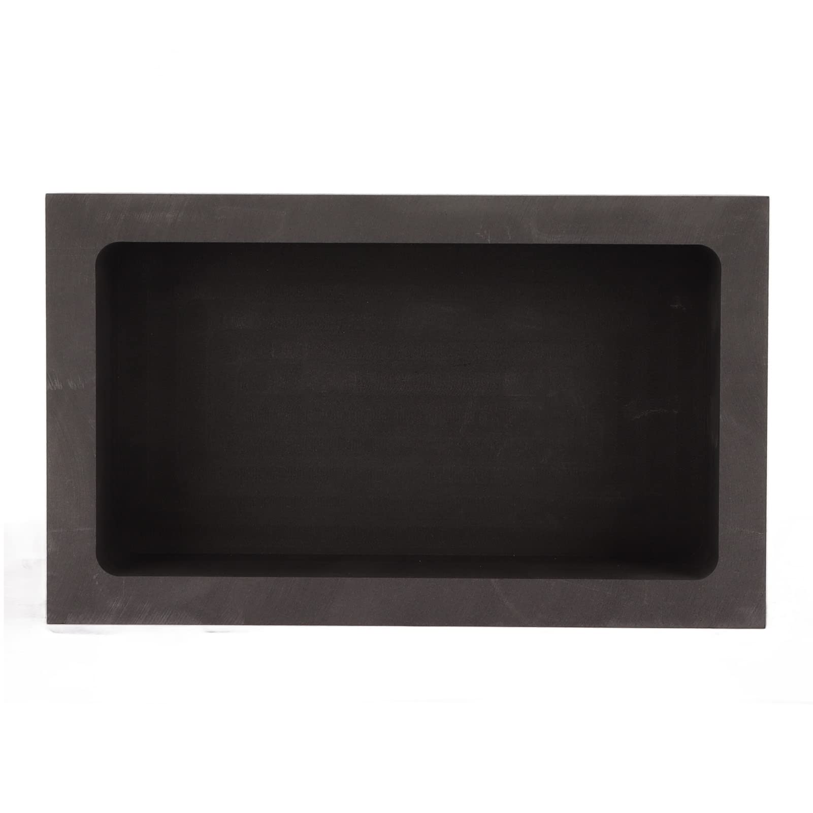Brrnoo Creuset en Graphite 5000g Haute Pureté, Moule Lingot Métal Raffinage, Conteneur Fonderie Coulée, Réservoir Graphite