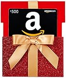 Amazon.com $500 Gift Card in a Gift Box Reveal (Classic Black Card Design)