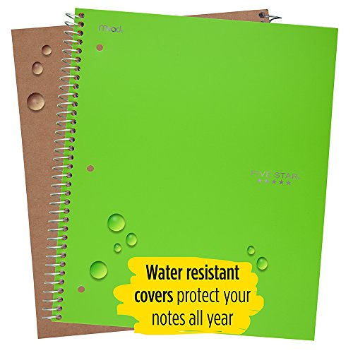 Cahier à spirales multi-matières Five Star pour ne plus perdre vos notes de cours importantes