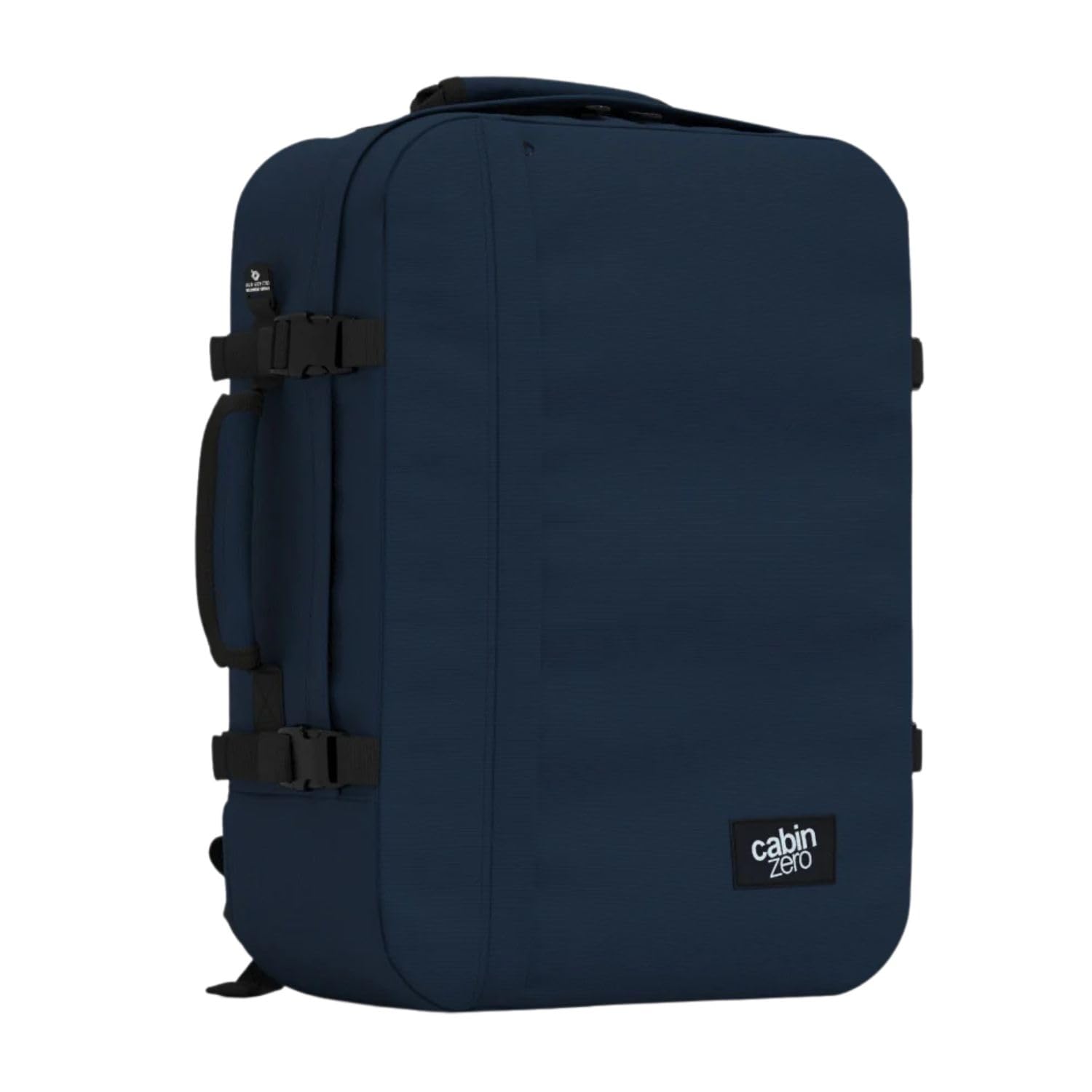 Cabinzero Classic Cabin Backpack 44L, Maximum Size Carry On with YKK Zips and Wide Clamshell Opening, Travel Rucksack