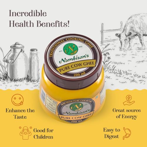 Image of Nambisan's Pure Cow Ghee (200 ml)