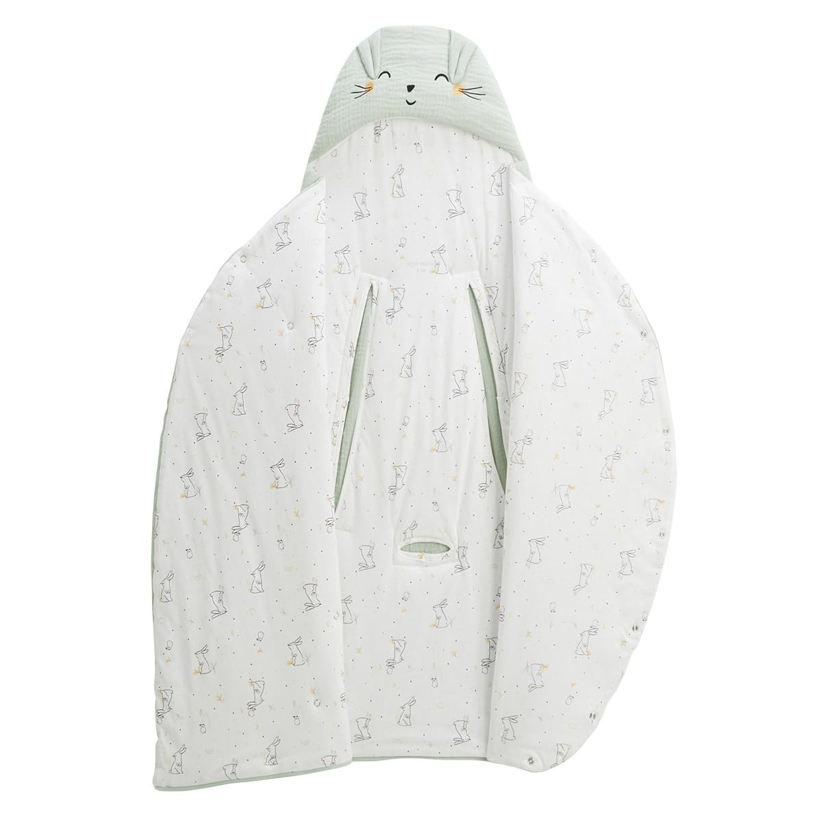 Petit Béguin - Nid d'ange en gaze de coton Hello Baby