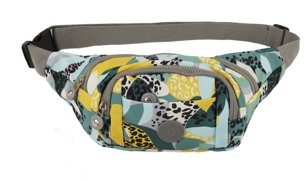 ZIBUYU® Fanny Pack for Men Women - Long Keeper Multifunction Waist Bag Water Resistant Chest Bag Adjustable Belt Walking Running-image-2