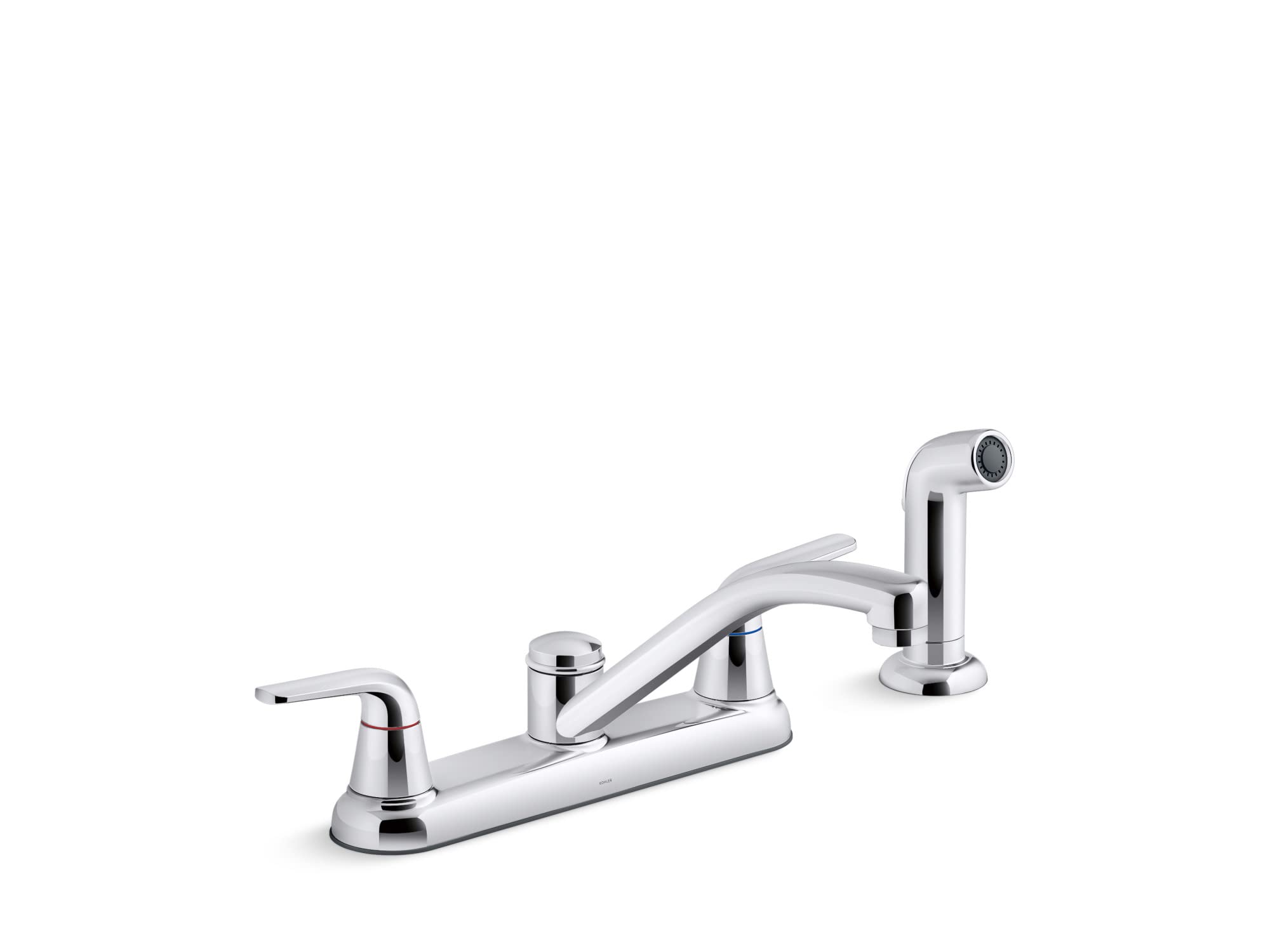 Kohler 30616-CP Jolt Swing Spout Kitchen Faucet, Polished Chrome