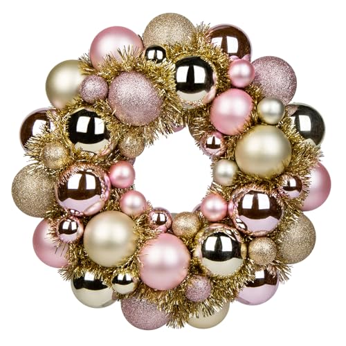 Christmas Ball Wreath 13' Xmas Wreaths Ornaments...