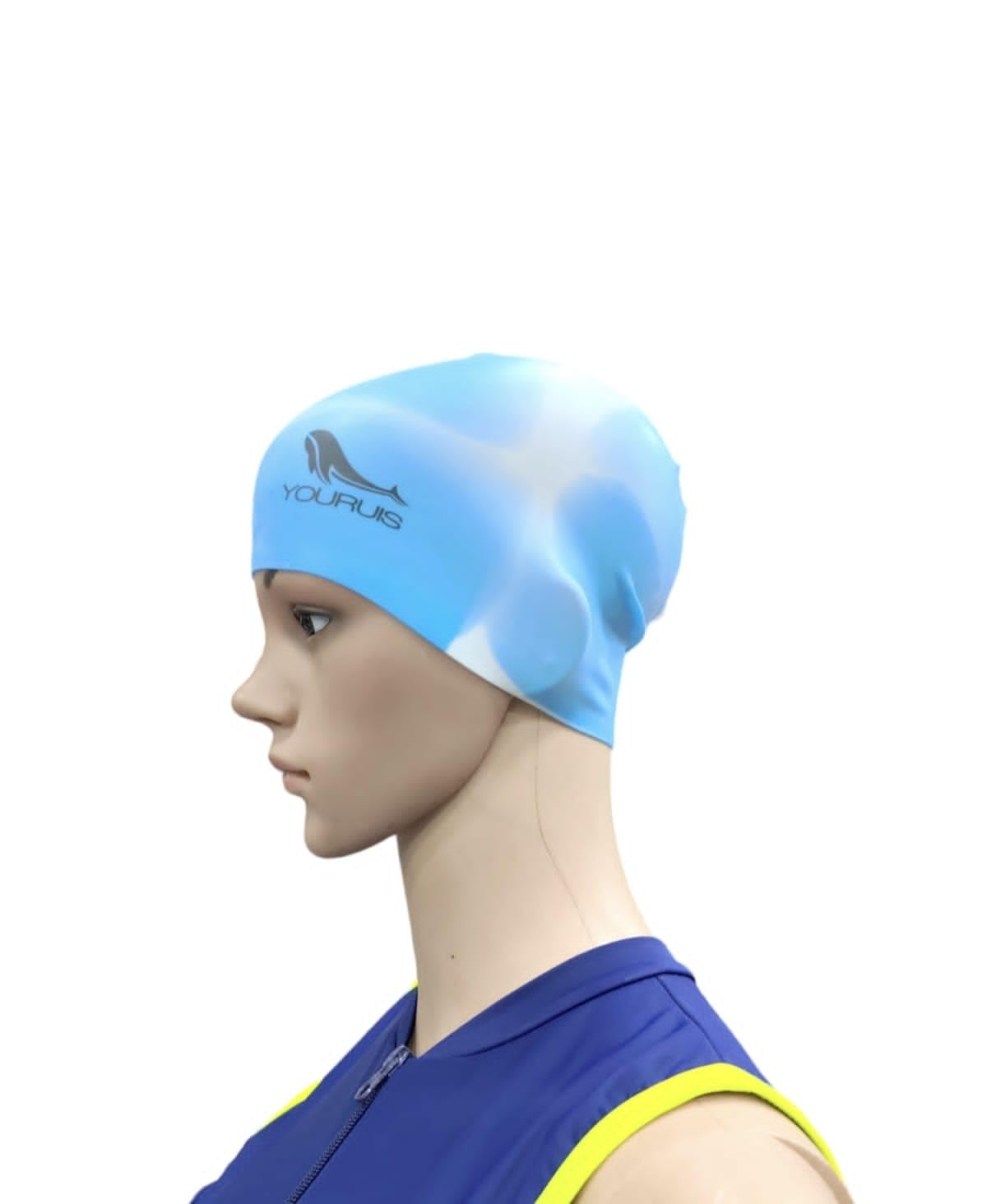 MISSMARRY Swimming Cap for Women Spandex Swimming Caps for Men Unisex Swim Cap for Boys,Girls & Kids Swimming Cap for Women Long Hair Swimming Head Cap Men Breathable Fabric,Freesize (13) (B0CY9LTL4L) Amazon Price History, Amazon Price Tracker