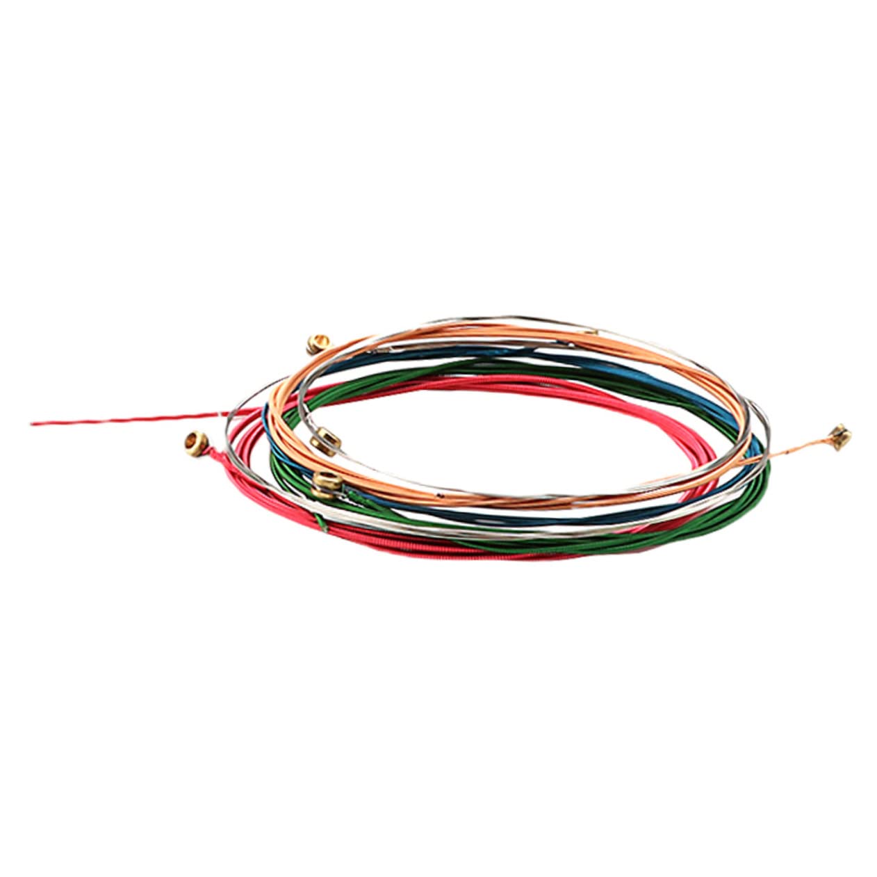 BESTonZON 24pezzi Corde Per Chitarra Folk Acciaio Di Sostituzione Per Strumenti Musicali Suono Eccezionale e Tensione Standard Accessori Per Amanti Della Musica
