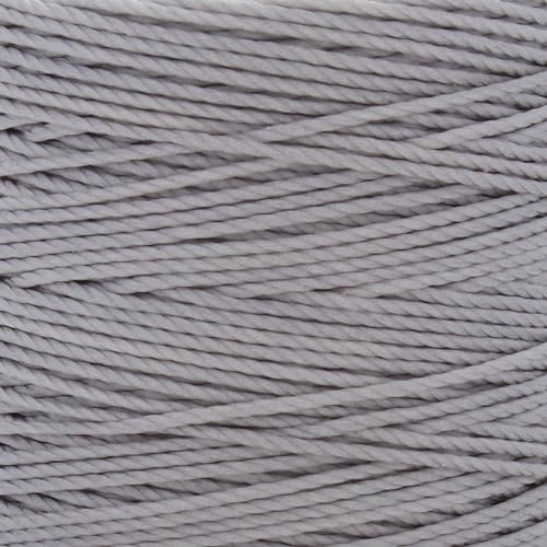 Hilo S-Lon Bead Cord plata de 69 m para evitar nudos flojos al tejer 4