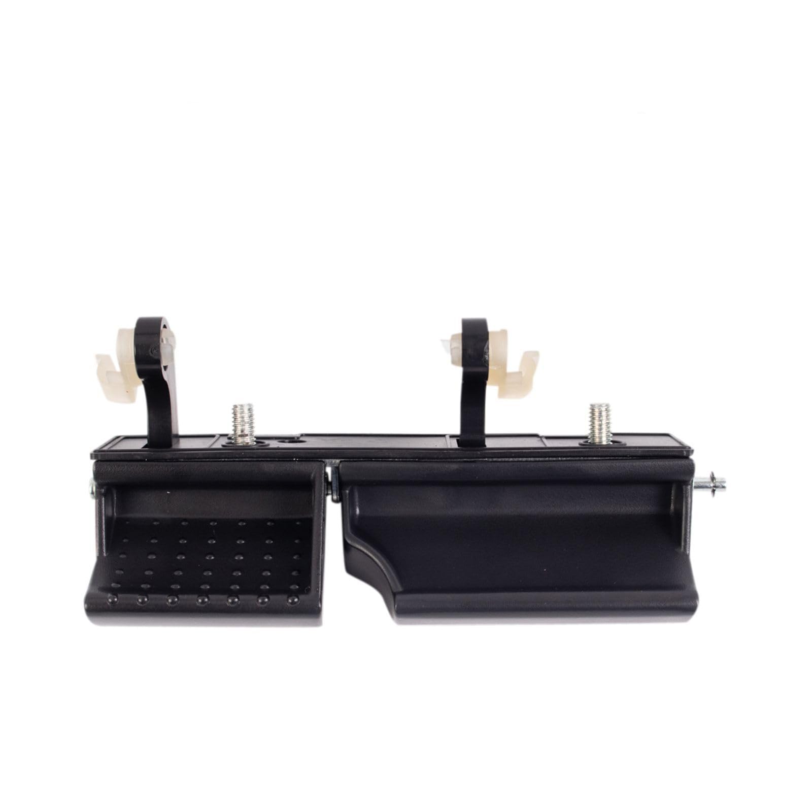 Black Textured Exterior Outside Tailgate Liftgate Handle Compatible with Kia Sportage EX/LX 2005-2010|Hyundai Tucson GL 2005-2006 & GLS 2005-2009 & Limited 2006-2009 & SE 2007-2009