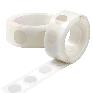 Party Propz Balloon Glue Dot For Decoration - 200 Dots 2 Pcs Glue Dots For Balloons | Balloons Glue Dot Tape For Wall | Glue Dots Tape | Balloon Decoration Kit