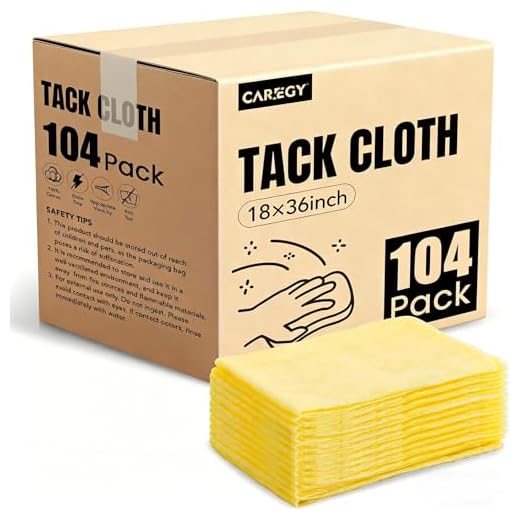 104Pcs Effective Tack Cloth for Woodworking