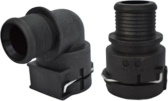 2 PCS Heater Inlet Hose Connector Compatible with Sonic Hatchback 95089363/950893634