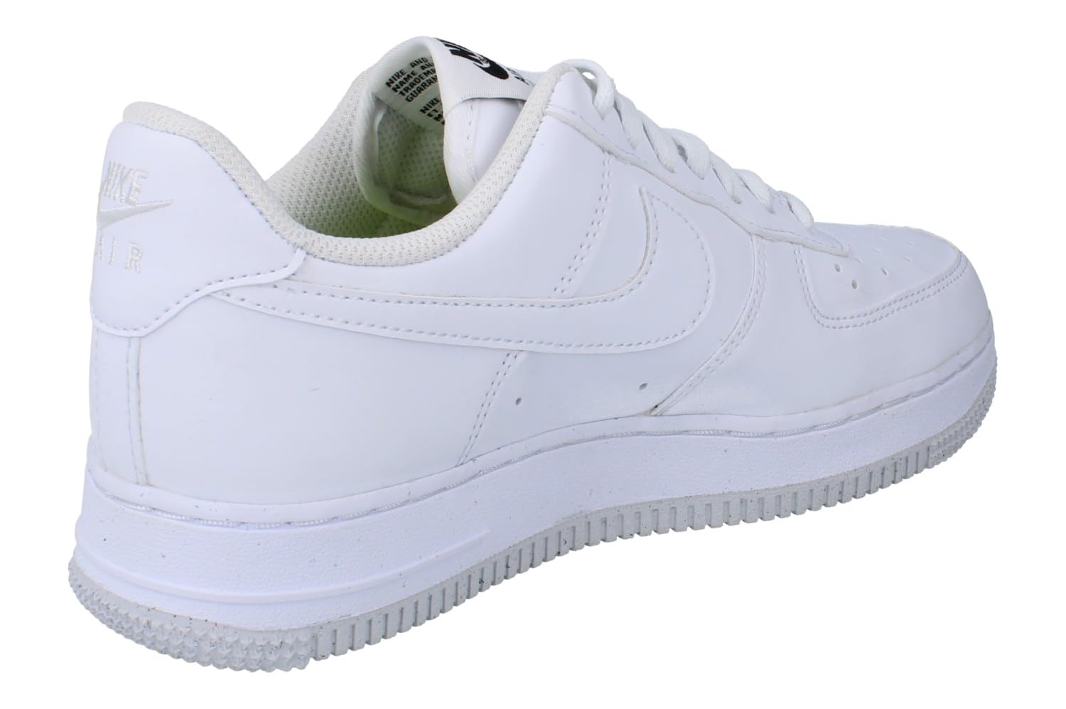 Nike Air Force 1 '07 Next Nature Mujer White/White-Black-Metallic Silver EU 40.5