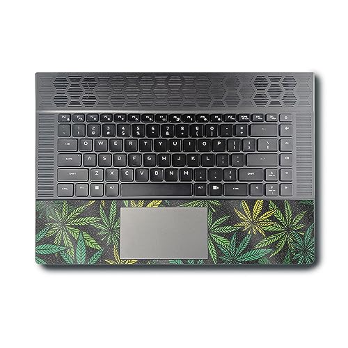 Image of MightySkins Glossy Glitter Skin Compatible with Alienware X16 R1 (2023) Full Wrap Kit - Cannabis Culture | Protective, Durable High-Gloss Glitter Finish | Easy to Apply | Made in The USA