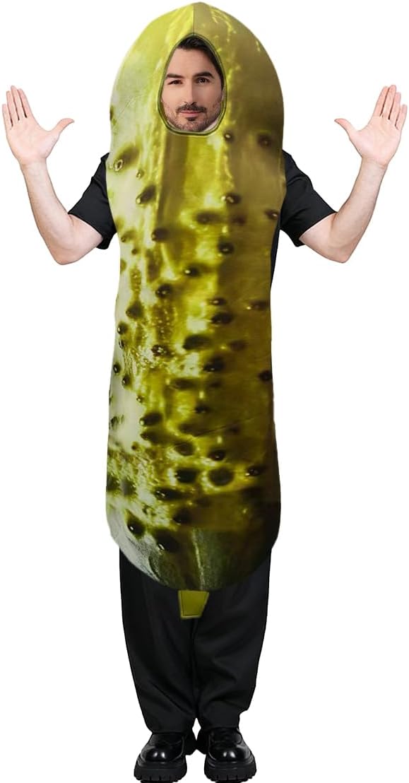 PGOND Vegetable Couple Outfits, Peanut, Pickled Cucumber, Clothing, Eggplant, Barbecue, Funny Party, Halloween Costumes