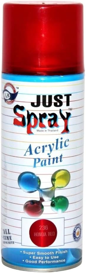 Candy Red Multipurpose Spray Paint | DIY, Quick Drying with Gloss finish for Metal, Wood, and Walls - 400ML