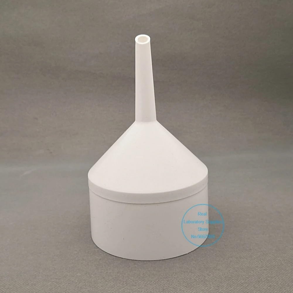 1 entonnoir en plastique PP entonnoir Büchner amovible 55/70/90/110/150 mm for expérience scolaire(Bottom ID 90mm)