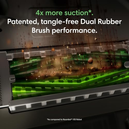 Image of iRobot Roomba Max 715 Pet Robot Vacuum, 30,000Pa Suction, Dual Rubber Anti-Tangle Brushes & Side Brush, 90 Days Self-Emptying, PrecisionVision AI Obstacle Avoidance, 3D Mapping, Advanced Dirt Detect