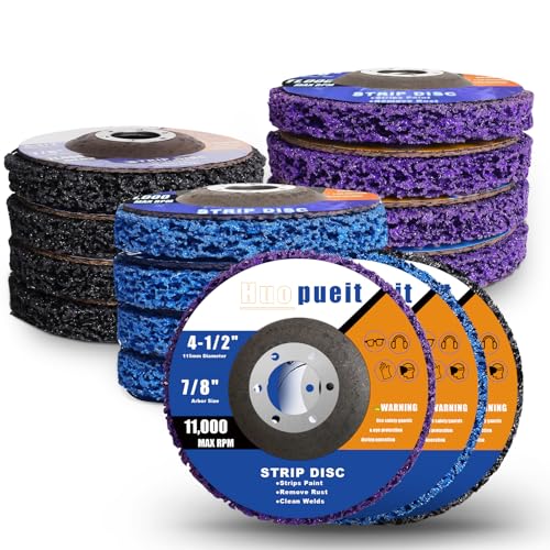 Enlève l'oxydation tenace sans effort grâce aux disques de décapage de rouille pour meuleuse