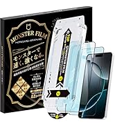 Amazon | モンスターフィルム iPhone 16 ProMax 用 クリア ガラス