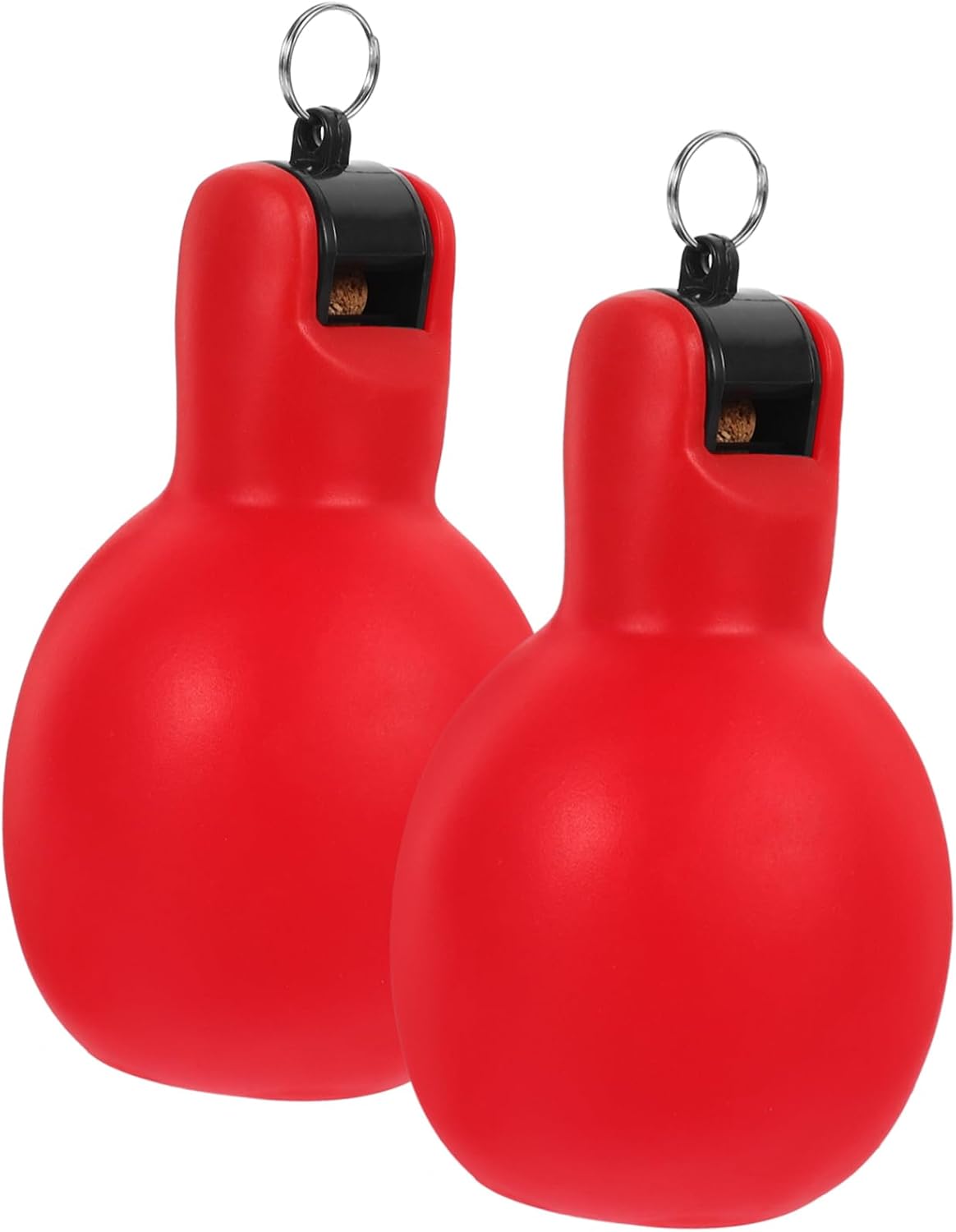 4 Pcs Outdoor Whistle Hiking Squeeze Whistle Camping Whistle Outdoor Hand Whistle Emergency Whistle