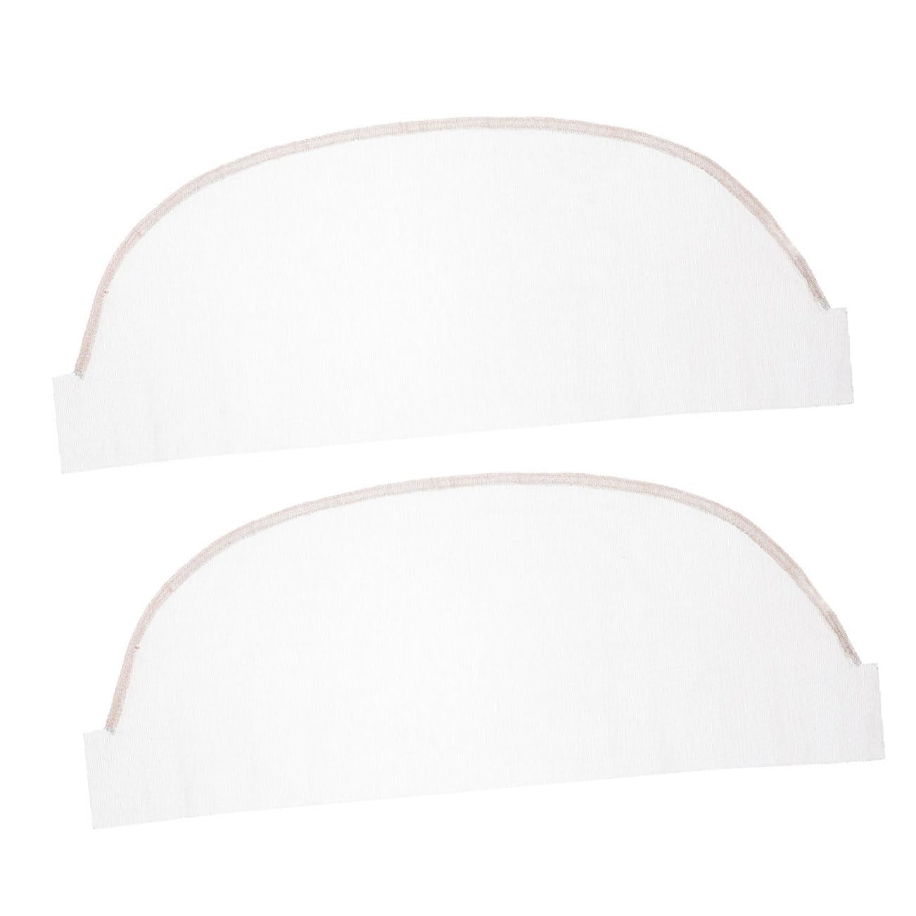 FOMIYES Frontal Lace for Wig Making 2pcs Lace Net for Wig Breathable Lightweight 13 * 4 Deep Brown