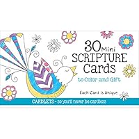 Cardlets: 30 Mini Birthday Cards to Color & Gift 1563835037 Book Cover