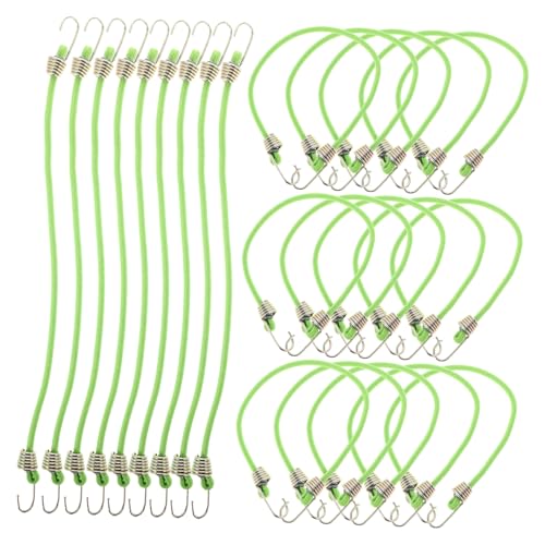 Sangles élastiques en latex haute résistance avec crochets stables de 25 cm