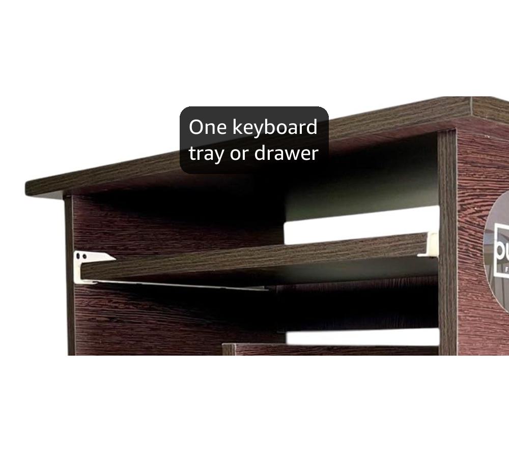 Purple Furniture Engineered Wood Computer Table Study Desk