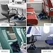 Everlasting Comfort Airplane Foot Hammock - Memory Foam Foot Rest for Plane Travel - Portable Foot Rest for Air Travel, Desk & Car - Airplane Essentials Foot Hammock for Plane Travel