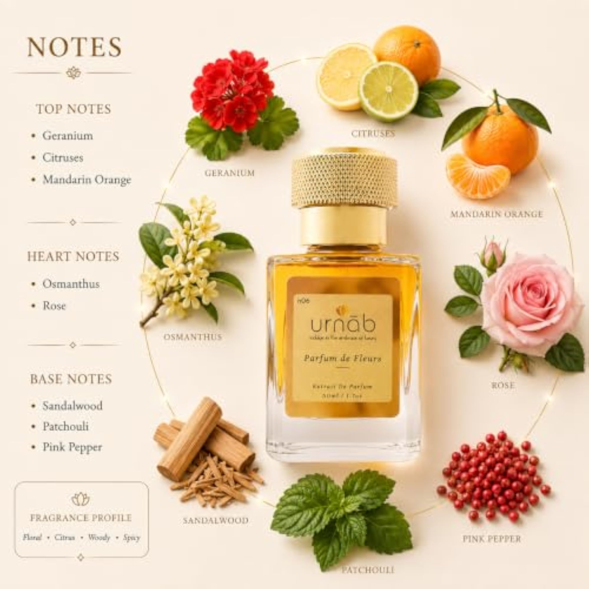 Parfum de Fleurs (N06) Extrait de Parfum, 50ml