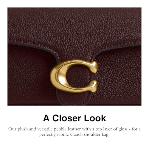 Image of Coach Polished Pebble Leather Tabby Shoulder Bag 20