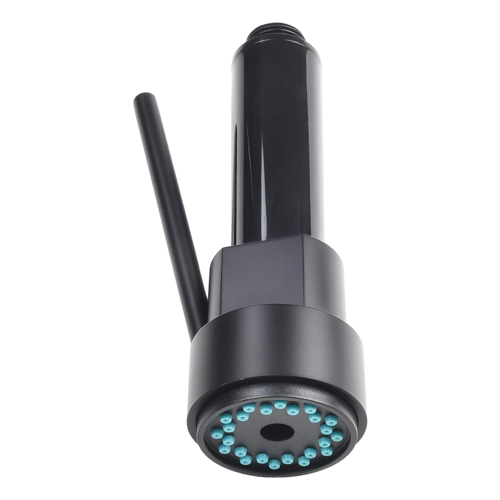 Kitchen Tap Spray Head, Upgrade Your Faucet Performance with Pull Out Spray Head Replacement for Kitchen Mixer Tap Black Color