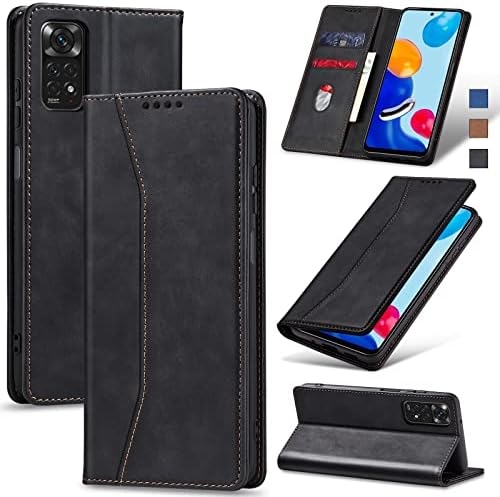 Jasonyu Case for Samsung Galaxy A23 5G/4G Leather Wallet Flip Cover with Card Holder,Kickstand, Magnetic Closure,TPU Shockproof Phone Case Compatible with Samsung A23 (Brown)