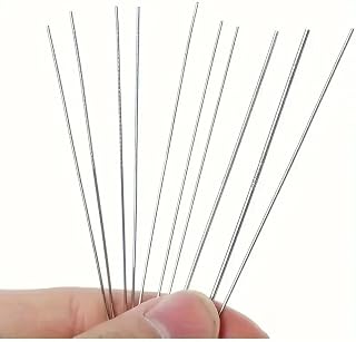 10-Piece Stainless Steel Shower Head Cleaning Pin Kit with Organizer Case – Multi-Size Needles for Clearing Calcium, Lime & Mineral Deposits | Restore Water Pressure for Showers & Faucets
