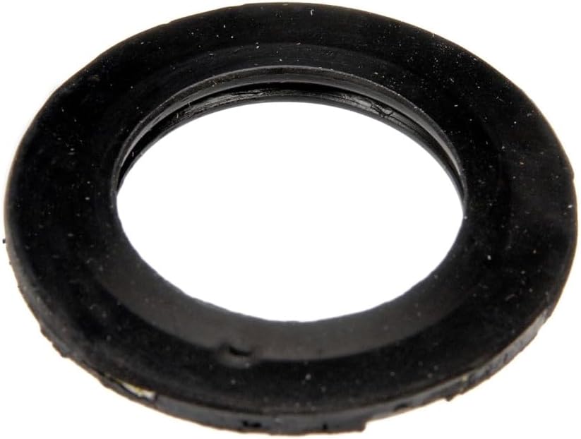 KarParts360 For Dodge Ram 2500/Ram 3500 1994-2001 Engine Oil Drain Plug Gasket | 10 Pieces | Metal/Rubber Material | Black | 0.86 Inches Inside Diameter | Replacement For 4778573, 4882049