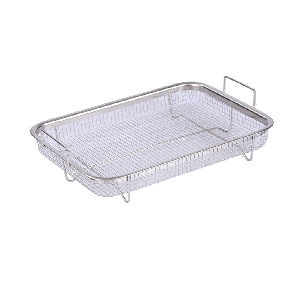 Cesta para freidora Cesta de freír cuadrada acero inoxidable for pepitas y escurrimientos