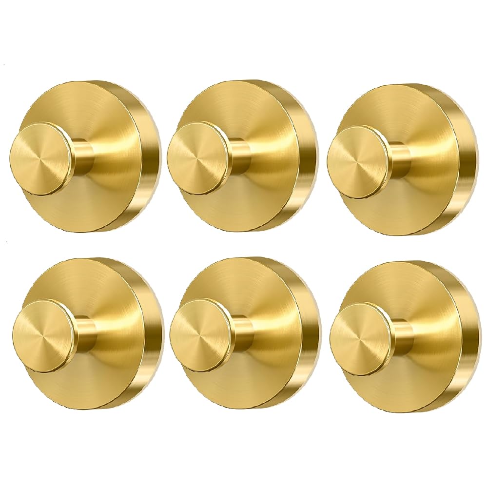 UDSKNV[KSL Suction Cup Hooks for Shower,Removable Shower Towel Suction Hooks for Bathroom Wall,Kitchen,Glass, 6-Pack