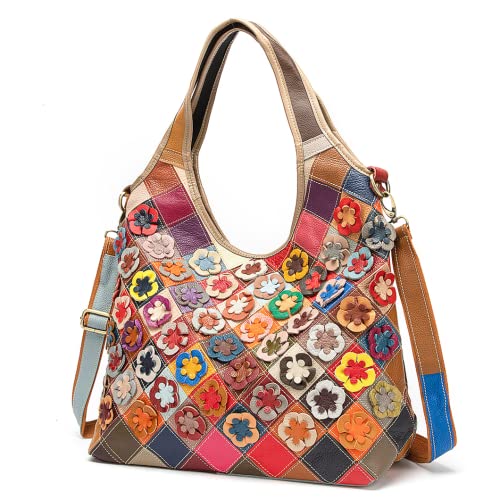 Eysee handbag women leather with large capacity, stylish shoulder bag, shopper Hobo bag women