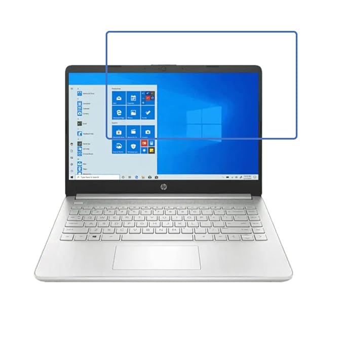DVTECH® 9H Crystal Clear unbreakable Leptop Screen Guard for HP Laptop