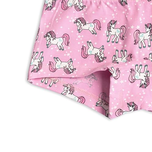 Image of Real Basics Girls Cotton Boxer Boyshorts Panties Underwear for Kids (Multicolor) Pack of 3