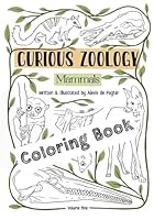 Curious Zoology: Mammals Coloring Book B0DFQBTMPM Book Cover
