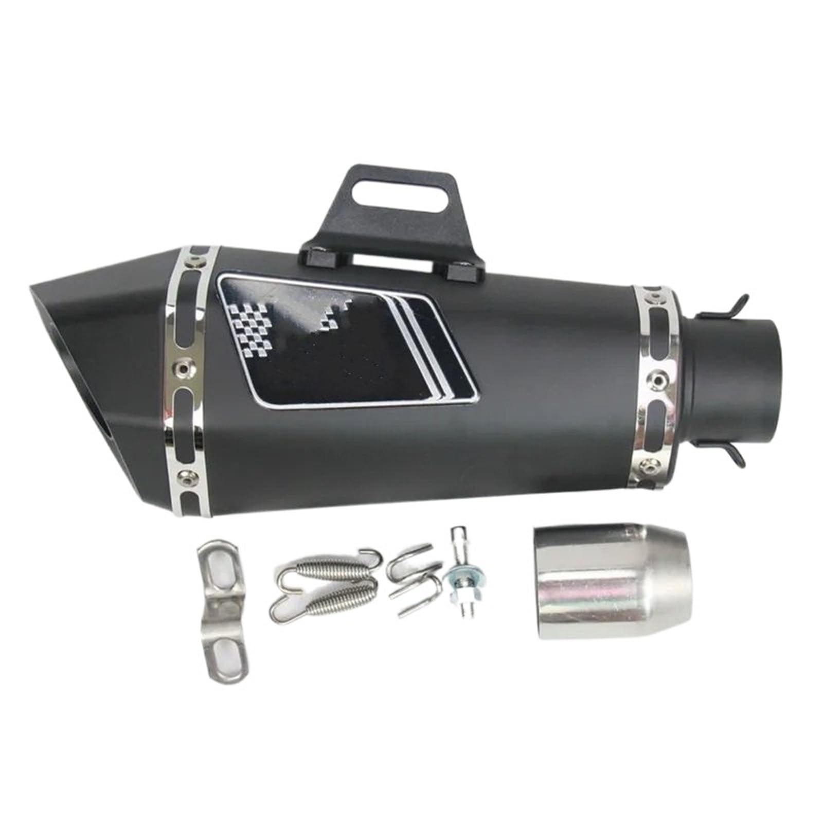 uniwersalna rura wydechowa Uniwersalny 36-51mm wydech motocyklowy z naklejkami Db Killer tłumik do Z900 GSXR1000 SV650 R6 R3 Tłumik końcowy | Type B