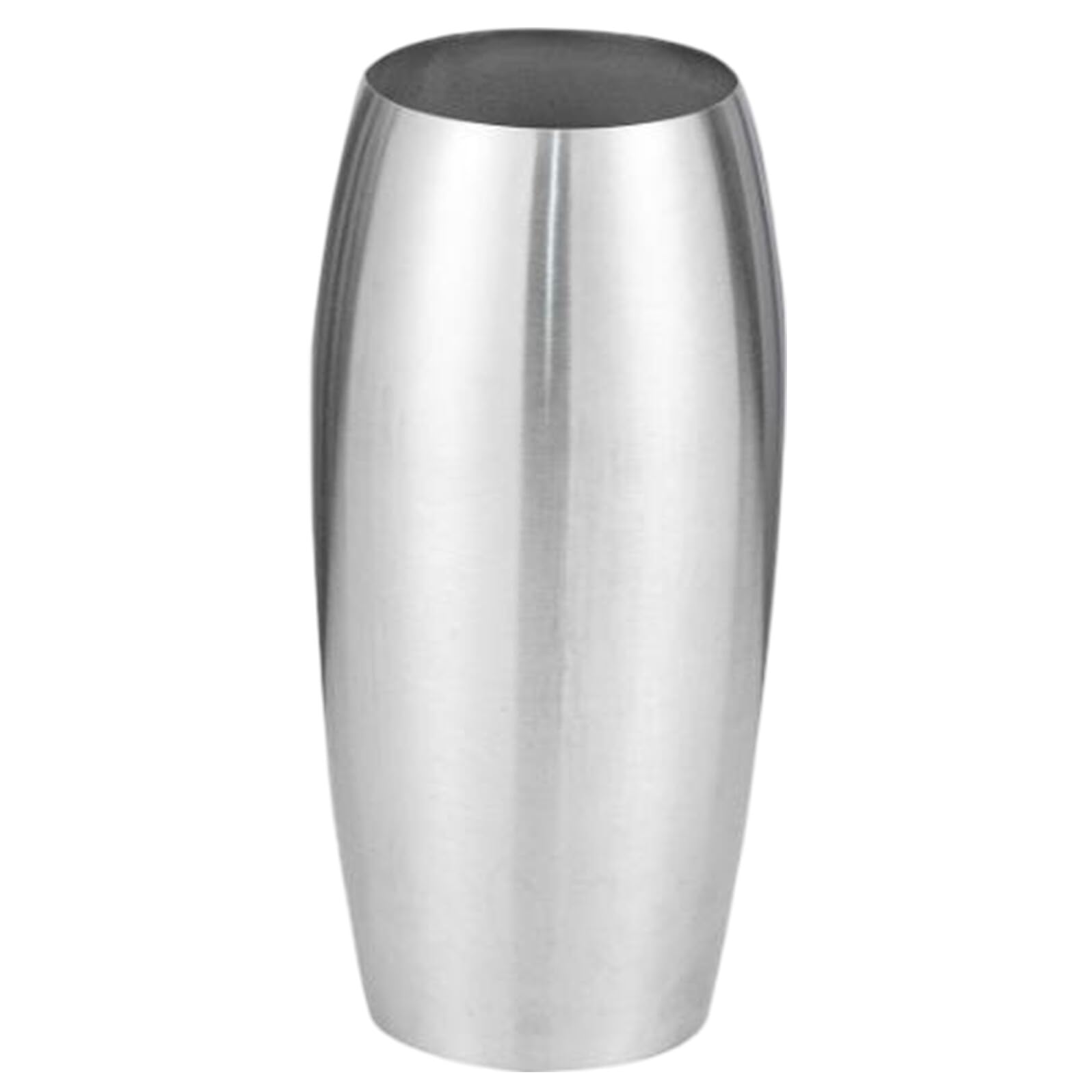 DOITOOL Runde Blumenvase aus Edelstahl in Silber mit Rostschutz Minimalistisches Design für Moderne Tischdeko und Festliche Hochzeitsfeiern im Landhausstil