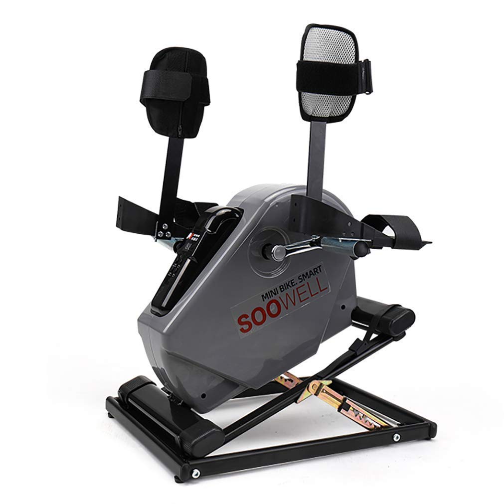 Allenatore di Pedali Portatile per Bici, Esercizio per Braccia/Gambe Stazionario Palestra per Il Fitness Palestra elettrica per Anziani Fisioterapia Riabilitazione Ciclo di Fitness